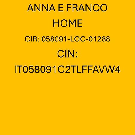 Anna E Franco Home Róma Kültér fotó
